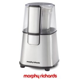 מטחנת קפה ותבלינים בגימור נירוסטה morphy richards דגם 47671