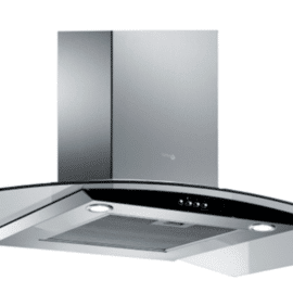 קולט אדים ארובה Turbo Air IRIS IX/BL/A/60 טורבו אייר נירוסטה וזכוכית