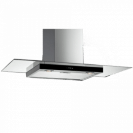 קולט אדים ארובה Turbo Air Lucrezia IX/BL/A/90 טורבו אייר נירוסטה וזכוכית