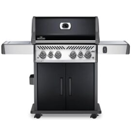 גריל גז Napoleon דגם ROGUE RSE 525SIBPK שחור עם אינפרא אדום אחורי וצידי