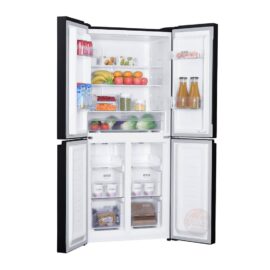 מקרר 4 דלתות Sharp שארפ 401 ליטר SJ-8430-ID נירוסטה מושחרת