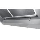 KDIiEqOlSKcFhnBI קולט אדים Teka תקה DLV 98660 ורטיקלי זכוכית שחורה