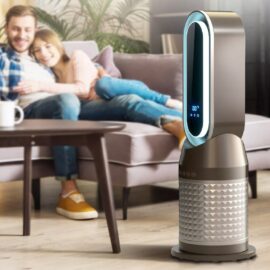 מפזר חום טורבו מגדל דיגיטלי כולל שלט UNIVERSE NRI-407R