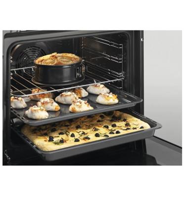 2 (1) תנור בנוי ZANUSSI זנוסי דגם ZOHNX3X1A נירוסטה