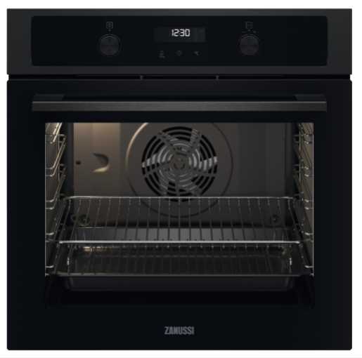 11 תנור אפיה בנוי Zanussi זנוסי פירוליטי דגם ZOPKD7K1A שחור