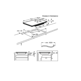 כיריים אינדוקציה זנוסי ZANUSSI דגם ZIAN844K
