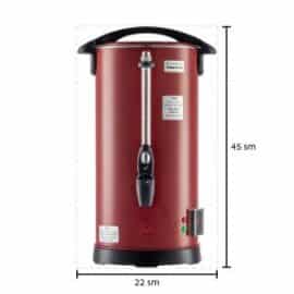 מיחם מים מהודר 40 כוסות מבית הידורית - צבע אדום יין