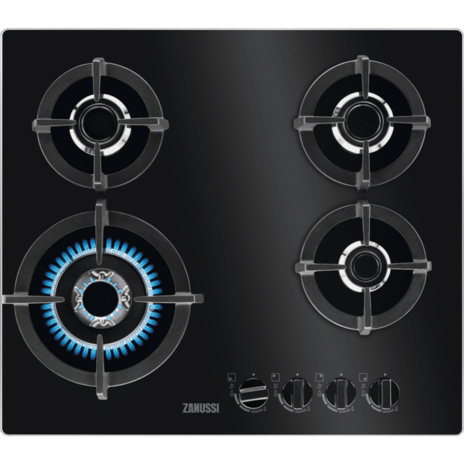 remote.jpg כיריים גז 4 להבות זנוסי ZANUSSI דגם ZGO68420BA זכוכית שחורה