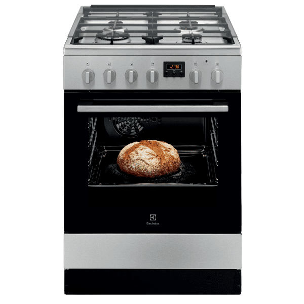 נושא תנור אפיה משולב כיריים Electrolux אלקטרולוקס LKK620200X נירוסטה