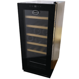 מקרר יין 18 בקבוקים Landers לנדרס דגם JC53 מדפי עץ