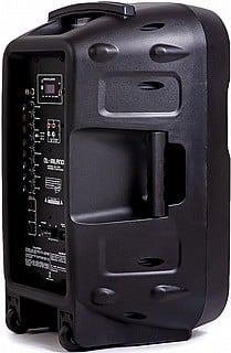 QL900_30052021134436_large מערכת קריוקי ניידת מקצועית 15 אינץ' 800W עם שני מיקרופונים QL Milano QL900 - צבע שחור