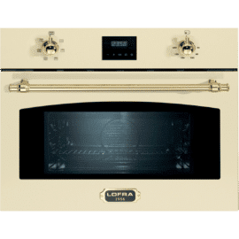 תנור אפיה משולב מיקרו 45 ס"מ Lofra לופרה FMRBI66ME כפרי קרם פירזול זהב