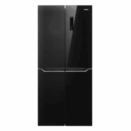 מקרר 4 דלתות Haier האייר HRF- 4494FB זכוכית שחורה