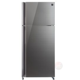 מקרר מקפיא עליון 588 ליטר Sharp שארפ SJ-5778-SL זכוכית סילבר