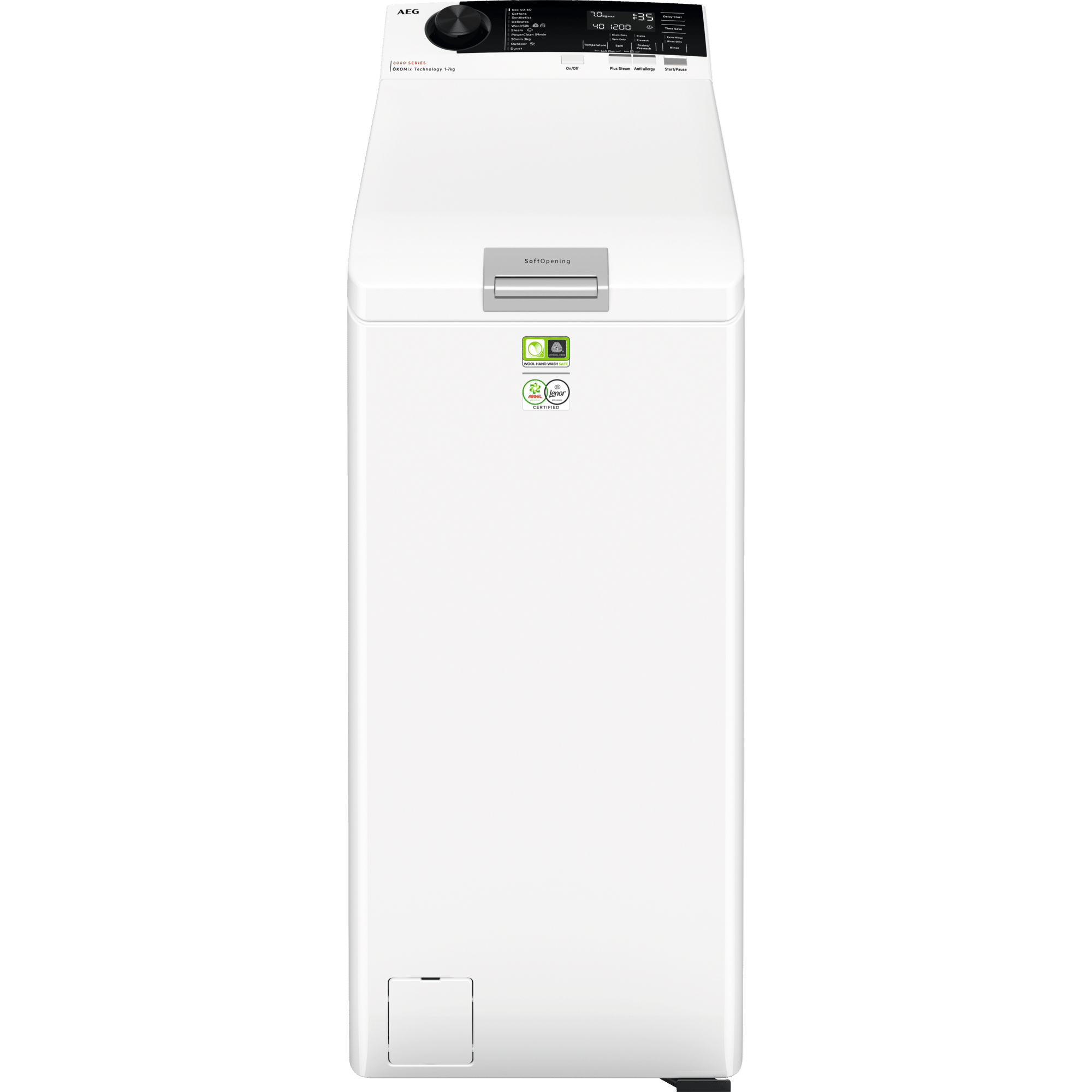 PSAAWM230PA0000H מכונת כביסה פתח עליון 7 ק"ג AEG א.א.ג LTN8E7331EM
