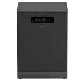 מדיח כלים רחב Beko בקו BDFN36522DQ נירוסטה מושחרת