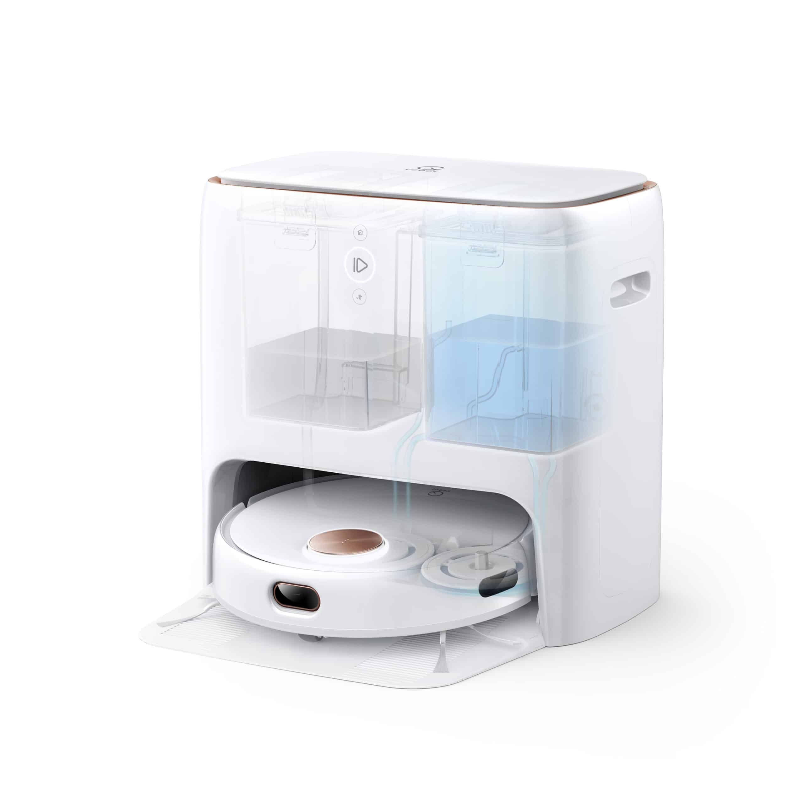 10 yeedi Floor 3 station שואב אבק רובוטי שוטף עם תחנת עגינה Yeedi Floor3 Station