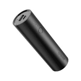 סוללה ניידת 5000 mAh עם טכנולוגיית טעינה מהירה PowerIQ אנקר Anker שחור