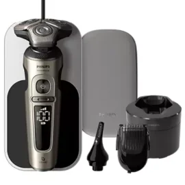 Shaver S9000 Prestige מכונת גילוח חשמלית לשימוש יבש ורטוב עם SkinIQ פיליפס Philips דגם - SP9883/35