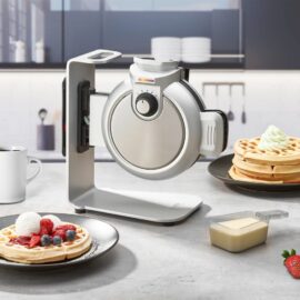 מכשיר להכנת וופל בלגי - הפעלה אנכית Caso קאסו WaffleUp