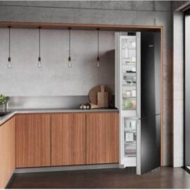 מקרר מקפיא תחתון Liebherr ליבהר 360 ליטר CNGBD 5723 זכוכית שחורה