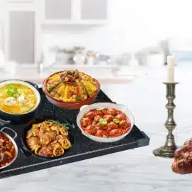 פלטה שבת בכשרות מהודרת 6 סירים SAUTER סאוטר דגם - PS600