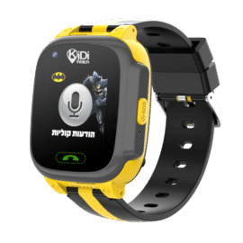 שעון חכם לילדים כולל סים מובנה Kidiwatch קידי ווטש דגם באטמן 4G