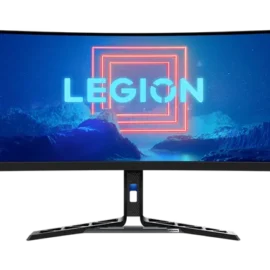 מסך מחשב גיימינג קעור 34'' לנובו Lenovo דגם VA FreeSync Premium Pro WQHD 1ms 165Hz Y34wz-30 שחור