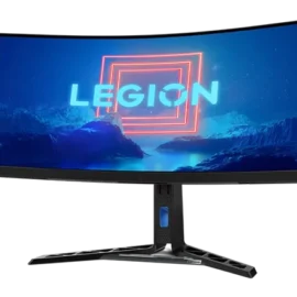 מסך מחשב גיימינג קעור 34'' לנובו Lenovo דגם VA FreeSync Premium Pro WQHD 1ms 165Hz Y34wz-30 שחור