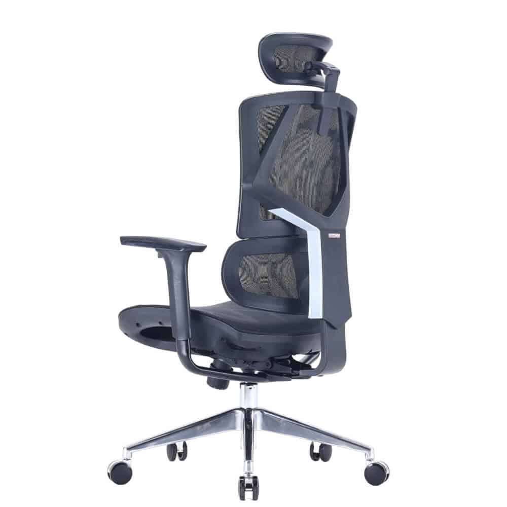 5 כסא מנהלים ארגונומי כולל משענת ראש SIHOO סיהו דגם M90