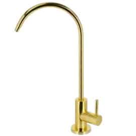 מערכת סינון מים וברז מעוגל ידית אחת - קרים בלבד Novea נובע דגם PRT705 1IN1 צבע נירוסטה מושחרת