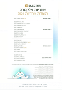 אחריות אלקטרה