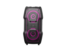 בידורית ניידת עם מיקרופון אלחוטי איווה AIWA כולל מיקרופון דגם X100DSP