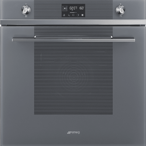 54cf22c0dcef5b8bd51d58cda69b380b תנור בנוי סמג 60 דיגי אפור סילבר לינאה חדש SO6102TS Smeg