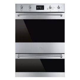 תנור בנוי דו תאי 60 ס"מ מבית SMEG סמאג דגם DOSP6390X