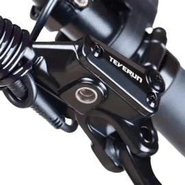 קורקינט חשמלי מתקפל Teverun Fighter Mini עם סוללה 52V 20.8AH - צבע שחור