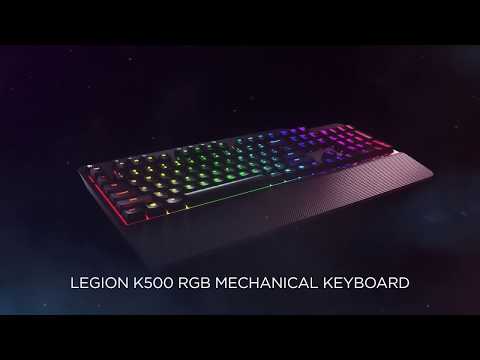 hqdefault מקלדת גיימרים מכאנית Lenovo Legion K500 RGB