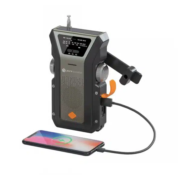 רדיו-2 רדיו פנס נייד RD37 AM/FM פיור אקוסטיקס Pure Acoustics
