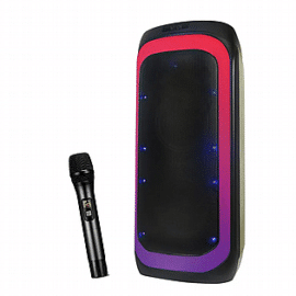 בידורית נטענת “2X6 + מיקרופון אלחוטי QL Milano TOWER-206 מילאנו