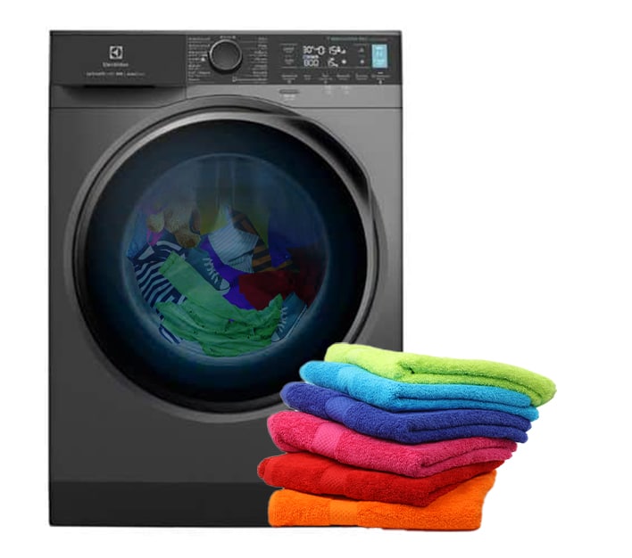 8 מכונת כביסה פתח חזית 11 ק"ג Electrolux אלקטרולוקס EWF1141R9SB כסופה