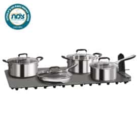 פלטת שבת מתקפלת באישור מכון "צמת" 4 סירים Gold Line גולד ליין דגם ATL440 - שנתיים אחריות ע׳׳י היבואן רשמי