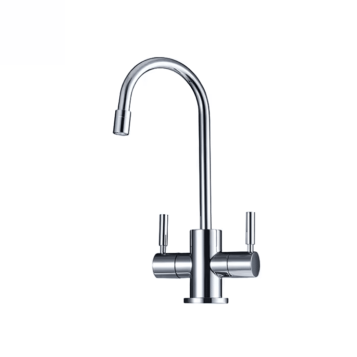 1 מערכת תת כיורית למים קרים ורותחים של Electra Water דגם מודרני - צבע ניקל