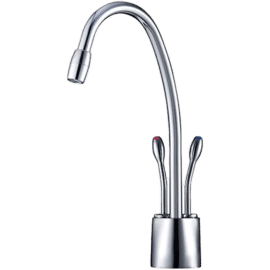 מערכת תת כיורית למים קרים ורותחים של Electra Water דגם סטיקי - צבע ניקל מוברש