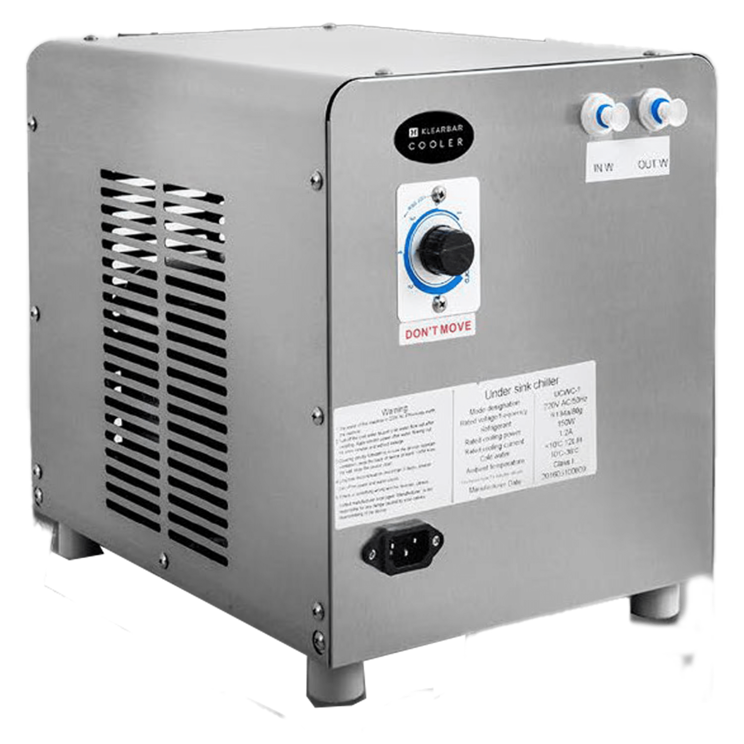 3 מערכת תת כיורית למים קרים ורותחים של Electra Water דגם סטיקי - צבע לבן