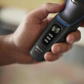 מכונת גילוח חשמלית לשימוש יבש ורטוב סדרה Shaver 3000 Series פיליפס Philips דגם - S3344/13