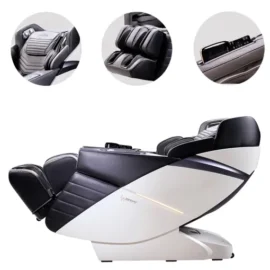 כורסת עיסוי Casada ALPHASONIC 3 דגם - CMS-568 לבן / שחור