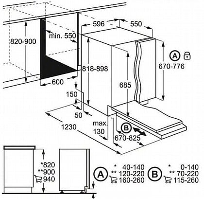FSR93817P_12102023174326_large מדיח כלים אינטגרלי AEG א.א.ג FSR93817P Comfort Lift