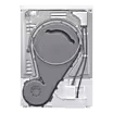 3 מייבש כביסה 9 ק"ג Samsung סמסונג DV90DG52A0AE Heat Pump