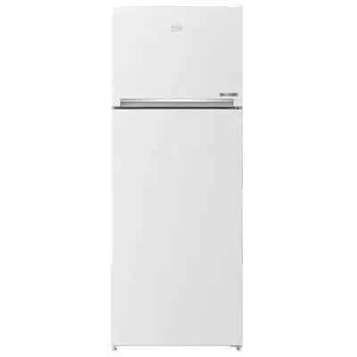 93993101c מקרר מקפיא עליון Beko בקו RDNE458M10W לבן