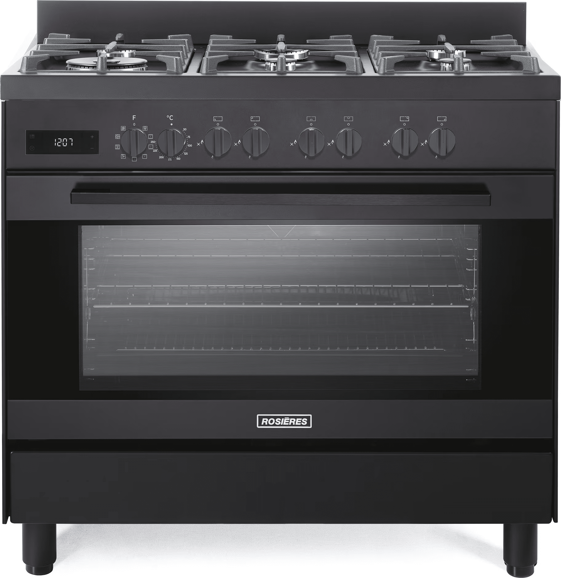 1 תנור משולב 90 ס"מ רוזיירס ROSIERS דגם RGM96TC1A שחור